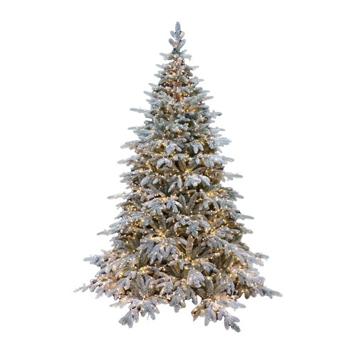 Albero natale pino innevato - pino,