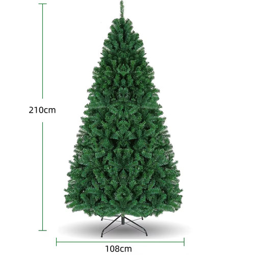 Albero natale verde grande - verde,