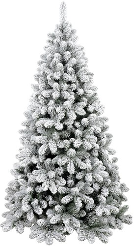 Albero natale innevato - albero,