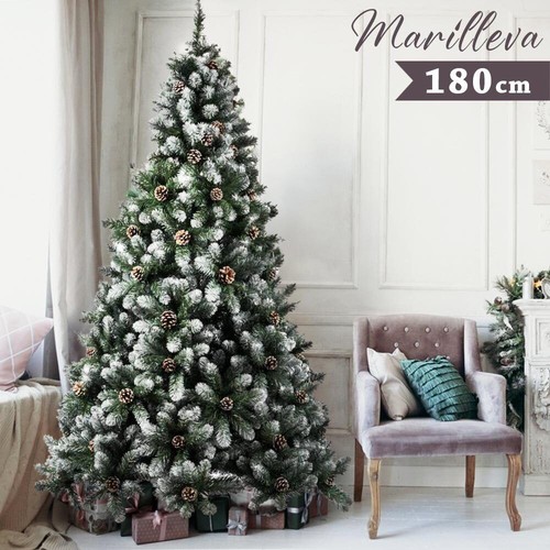 Albero natale innevato - di,