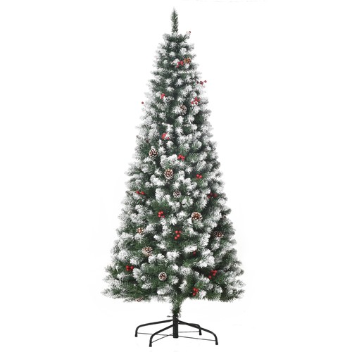 Albero natale innevato - di,