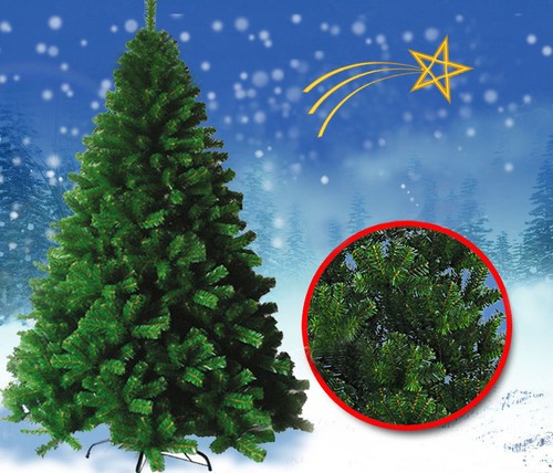 Albero natale verde largo - natale,