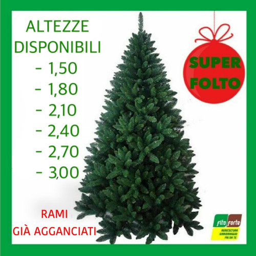 Albero natale folto - di,
