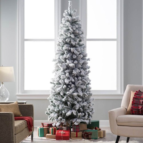 Albero natale innevato - di,